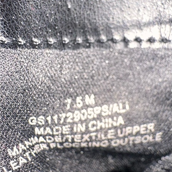 MIA Alejandro bootie lug sole ankle boots 7.5 black with brown soles. - Picture 4 of 6